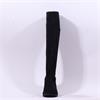 Miss Elastic Hilary Platform Long Boot - Black Suede